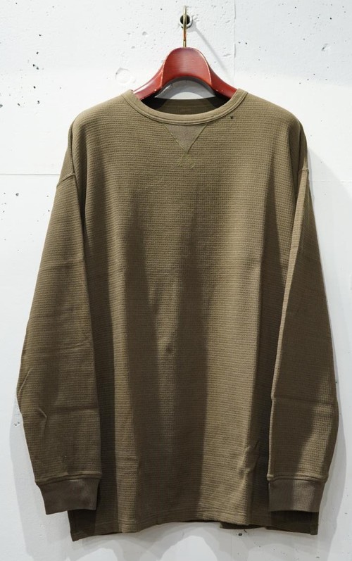  Porter Classic - H/W THERMAL CREWNECK - KHAKI