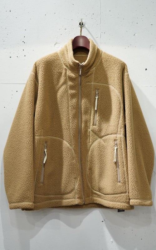  Porter Classic - FLEECE ZIP UP JACKET（POLARTEC） - CAMEL