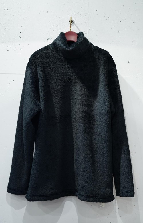  Porter Classic - HIGH LOFT FLEECE TURTLENECK（POLARTEC) - BLACK
