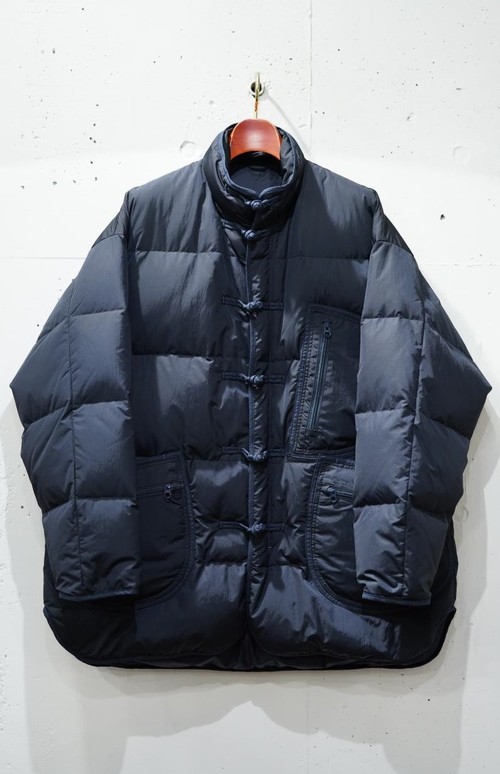  Porter Classic - SHEEN NYLON CHINESE DOWN JACKET - NAVY
